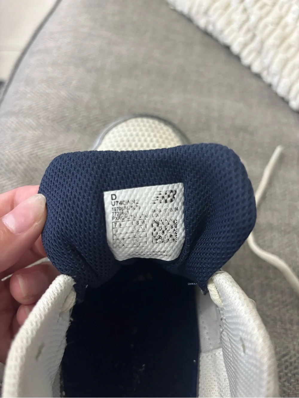 New Balance Women's Blue & Silver 740 Athletic Sneakers